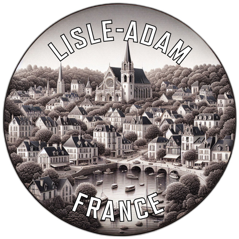 LIsleAdam Souvenir Vinyl Decal Sticker 2-Inch