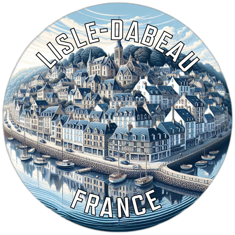 LIsledAbeau Souvenir Vinyl Decal Sticker 2-Inch