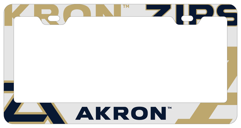 Akron Zips Officially Licensed Collegiate License Plate Frame