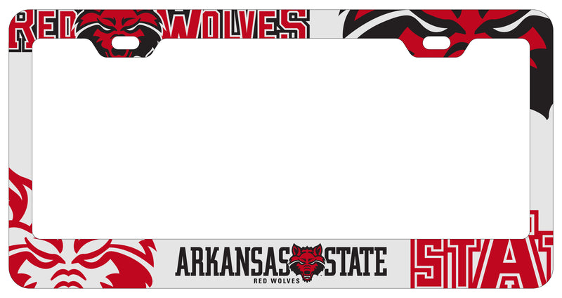 Arkansas State Officially Licensed Collegiate License Plate Frame