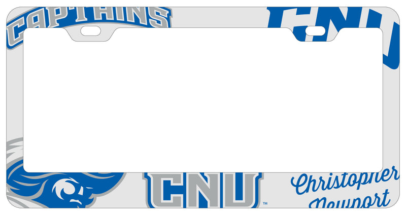 Christopher Newport Captains Officially Licensed Collegiate License Plate Frame