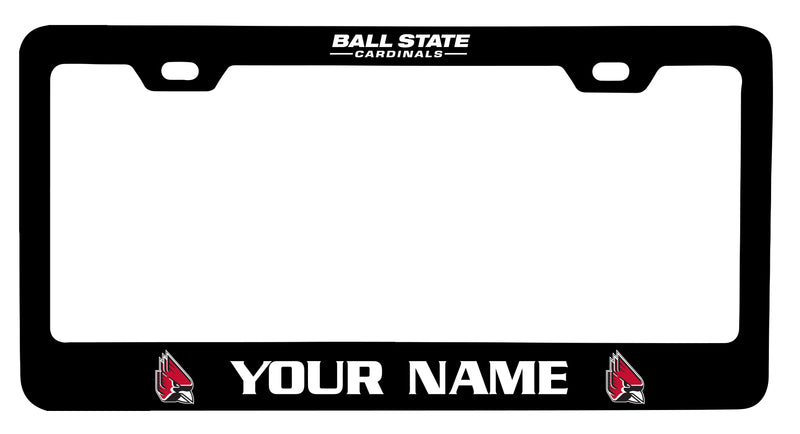 Ball State University Customizable Metal License Plate Frame Officially Licensed Collegiate Product