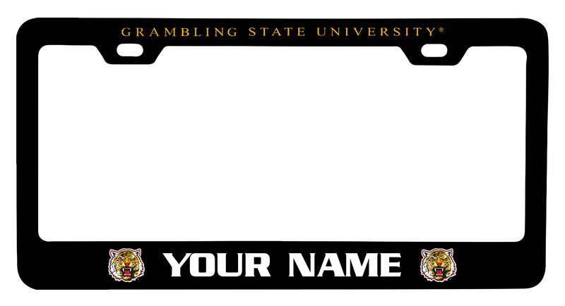Grambling State Tigers Customizable Metal License Plate Frame Officially Licensed Collegiate Product