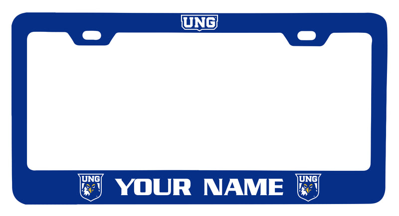 North Georgia Nighhawks Customizable Metal License Plate Frame Officially Licensed Collegiate Product