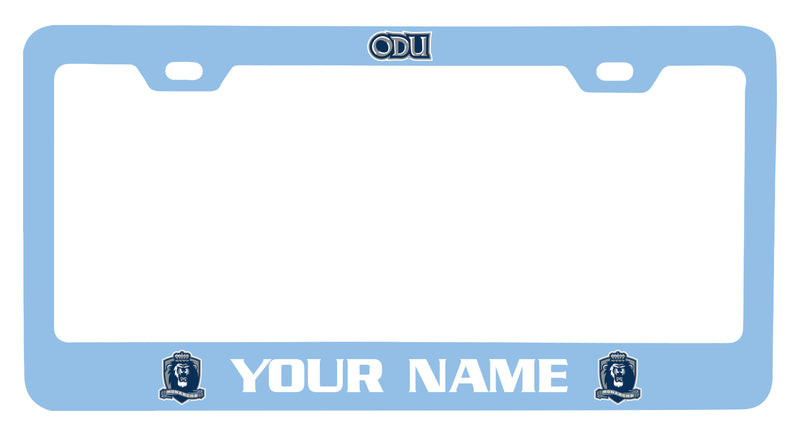Old Dominion Monarchs Customizable Metal License Plate Frame Officially Licensed Collegiate Product
