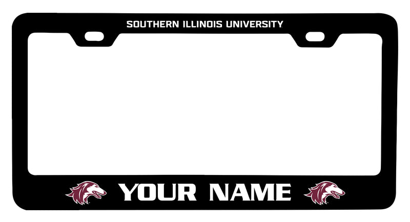 Southern Illinois Salukis Customizable Metal License Plate Frame Officially Licensed Collegiate Product