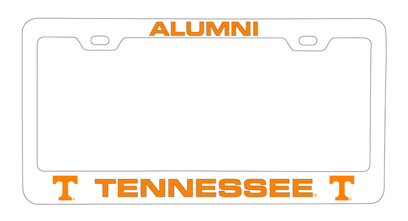 12 Pack University of Tennessee Knoxville Alumni License Plate Frame - Colorful Heavy Gauge Metal, Officially Licensed Pack of 12 White