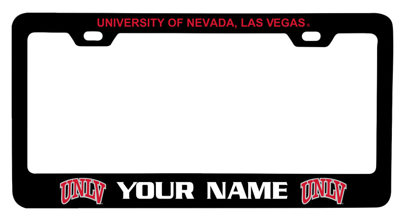 UNLV Rebels Customizable Metal License Plate Frame Officially Licensed Collegiate Product