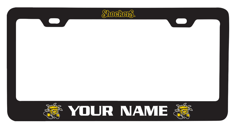 Wichita State Shockers Customizable Metal License Plate Frame Officially Licensed Collegiate Product