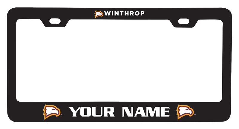 Winthrop University Customizable Metal License Plate Frame Officially Licensed Collegiate Product