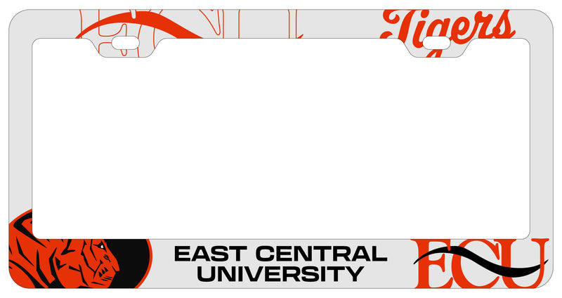 East Central University Tigers Officially Licensed Collegiate License Plate Frame