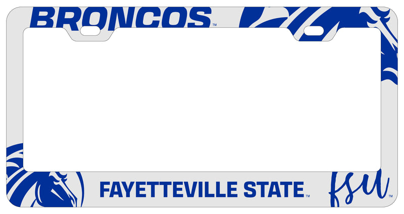 Fayetteville State University Officially Licensed Collegiate License Plate Frame