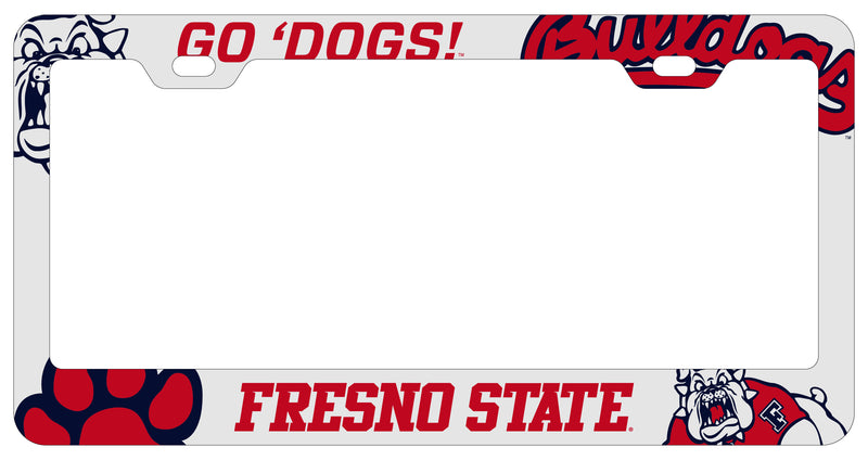 Fresno State Bulldogs Officially Licensed Collegiate License Plate Frame