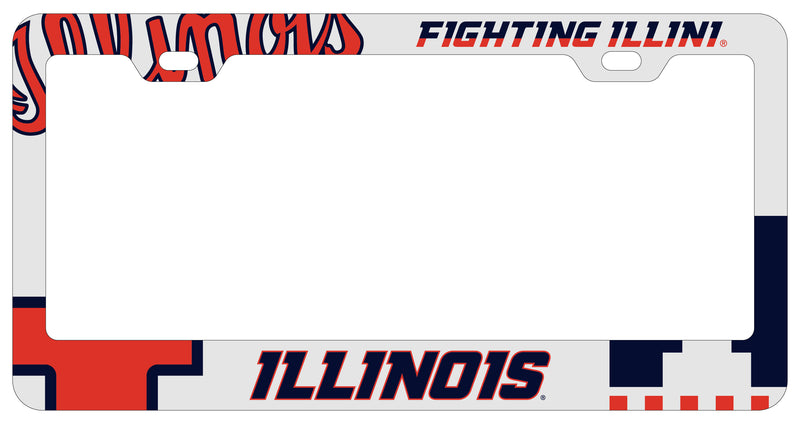 Illinois Fighting Illini Officially Licensed Collegiate License Plate Frame