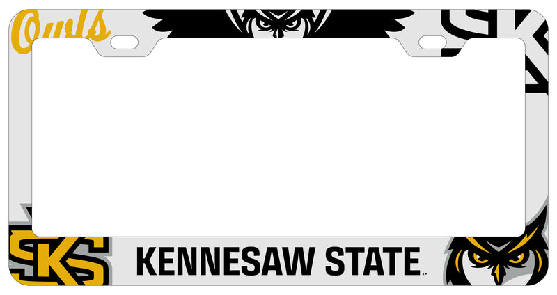 Kennesaw State University Officially Licensed Collegiate License Plate Frame