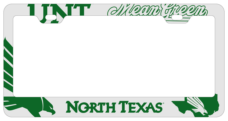 North Texas Officially Licensed Collegiate License Plate Frame