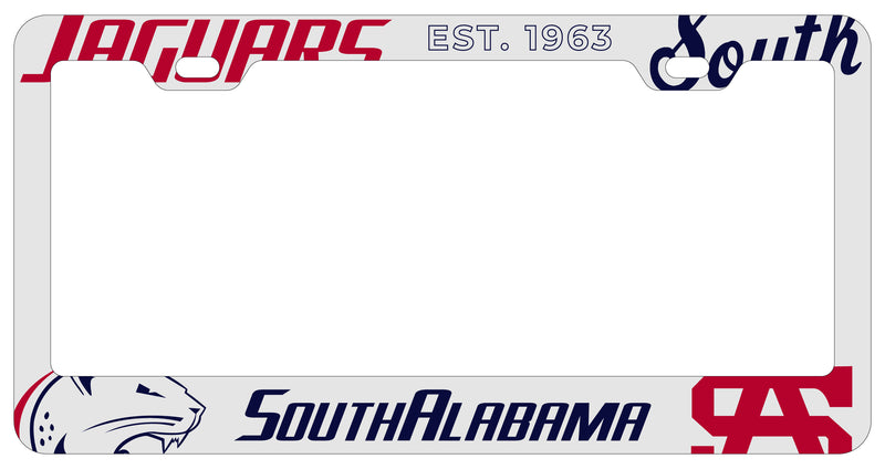University of South Alabama Officially Licensed Collegiate License Plate Frame
