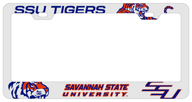 Savannah State University Officially Licensed Collegiate License Plate Frame
