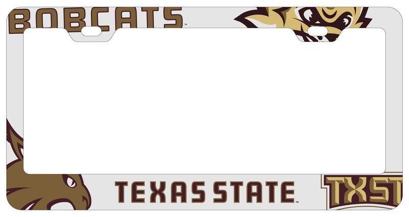 Texas State Bobcats Officially Licensed Collegiate License Plate Frame