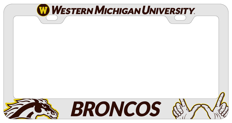 Western Michigan University Officially Licensed Collegiate License Plate Frame