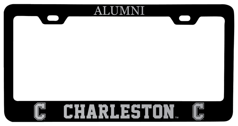College of Charleston Alumni Engraved Metal License Plate Frame