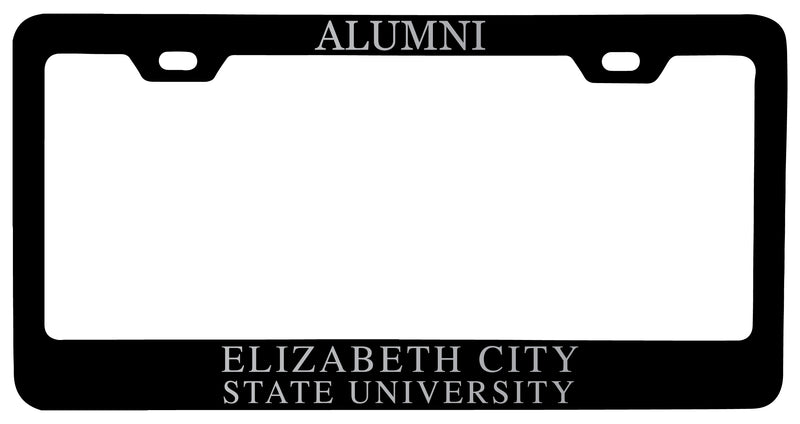 Elizabeth City State University Alumni Engraved Metal License Plate Frame
