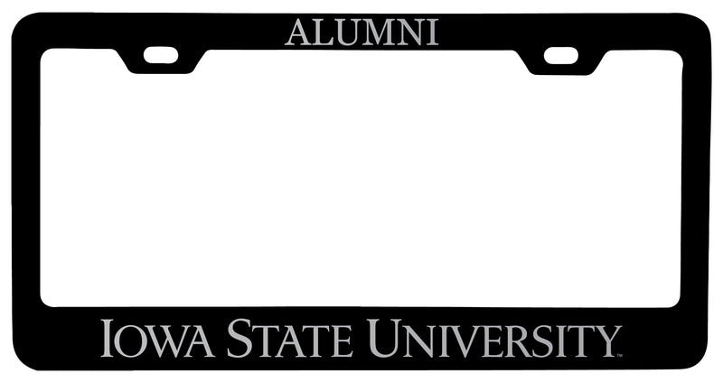 Iowa State Cyclones Alumni Engraved Metal License Plate Frame