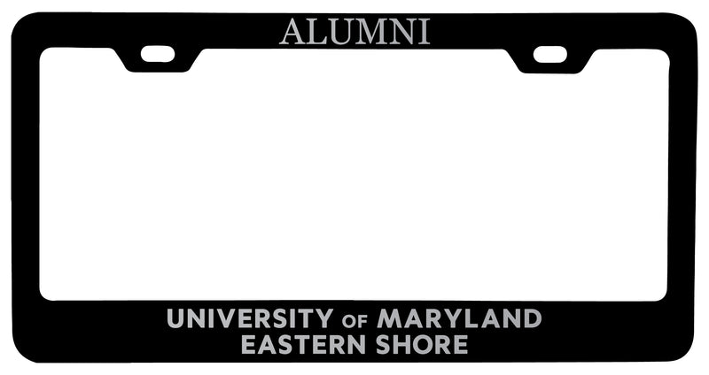Maryland Eastern Shore Alumni Engraved Metal License Plate Frame
