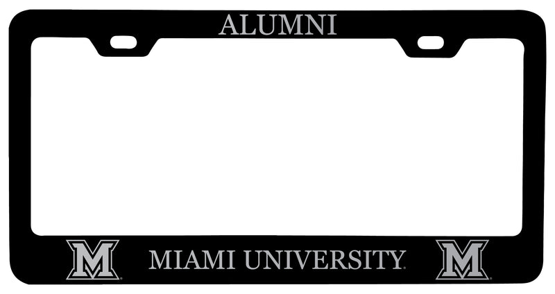 Miami University of Ohio Alumni Engraved Metal License Plate Frame