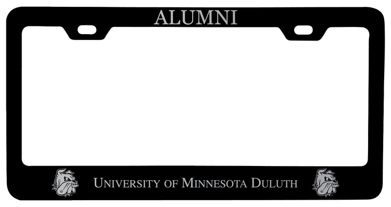 Minnesota Duluth Bulldogs Alumni Engraved Metal License Plate Frame