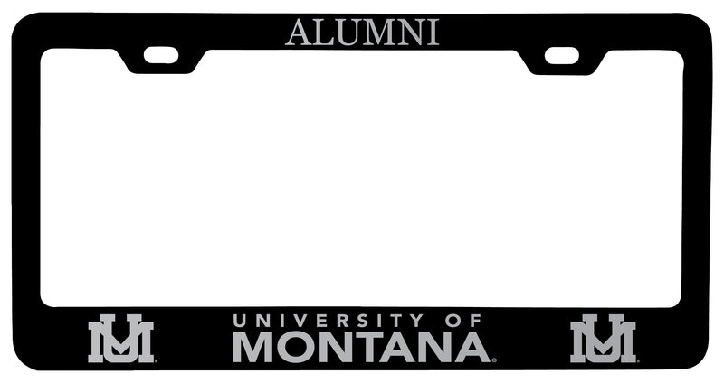 Montana University Alumni Engraved Metal License Plate Frame
