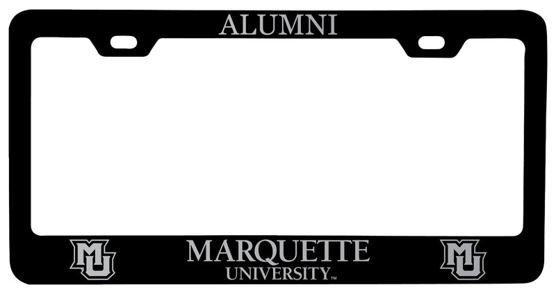 Marquette Golden Eagles Alumni Engraved Metal License Plate Frame