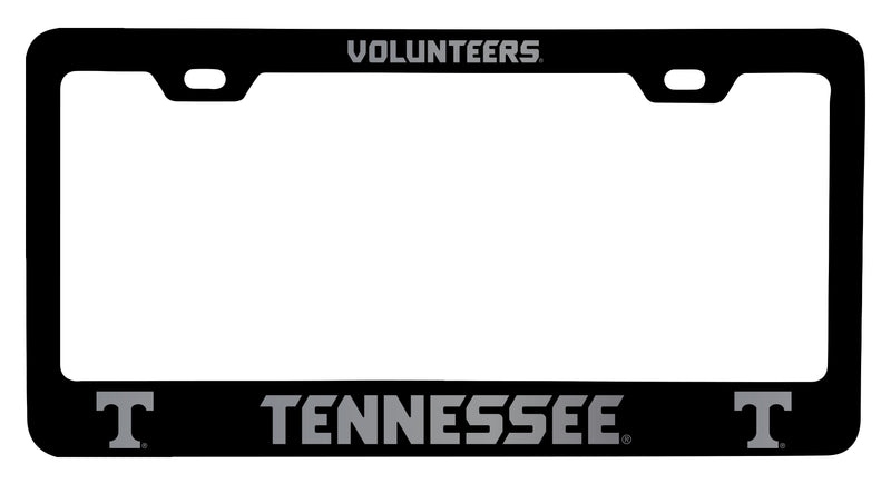 Tennessee Knoxville Engraved Metal License Plate Frame Black Officially Licensed Collegiate Product Black