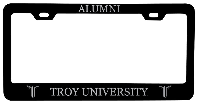 Troy University Alumni Engraved Metal License Plate Frame