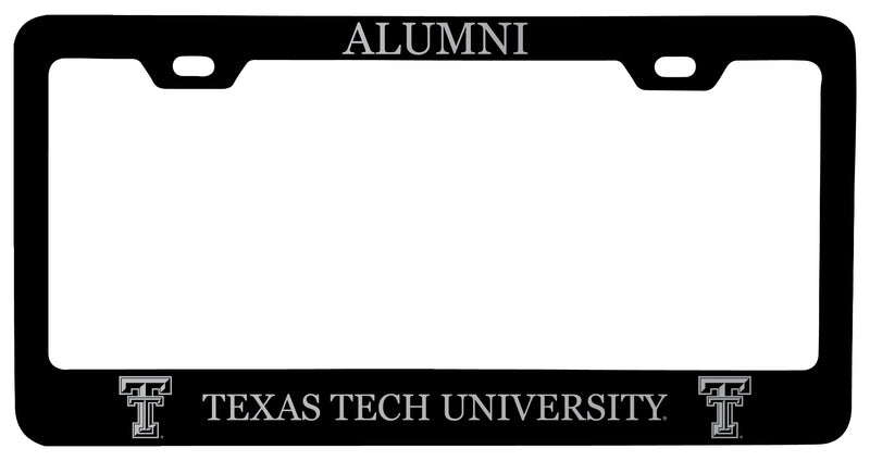 Texas Tech Red Raiders Alumni Engraved Metal License Plate Frame