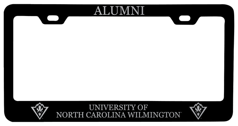 North Carolina Wilmington Seahawks Alumni Engraved Metal License Plate Frame