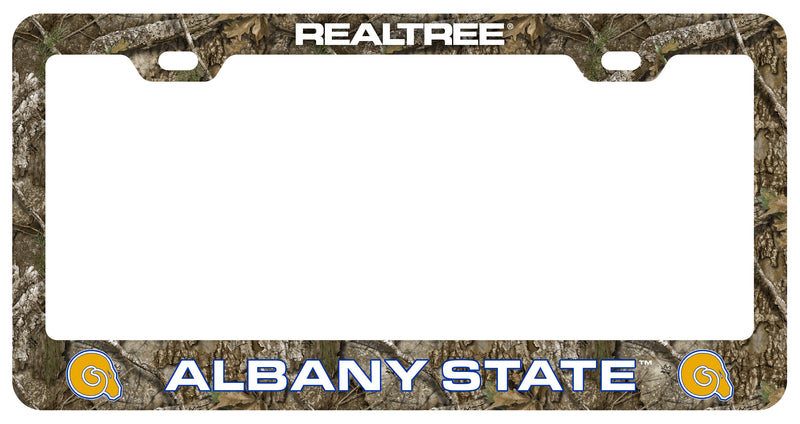 Albany State University Officially Licensed Realtree Camo License Plate Frame