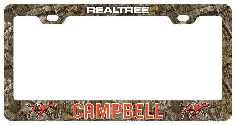 Campbell University Fighting Camels Officially Licensed Realtree Camo License Plate Frame