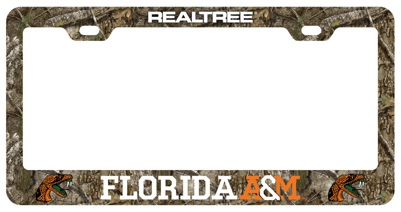 Florida A&M Rattlers Officially Licensed Realtree Camo License Plate Frame