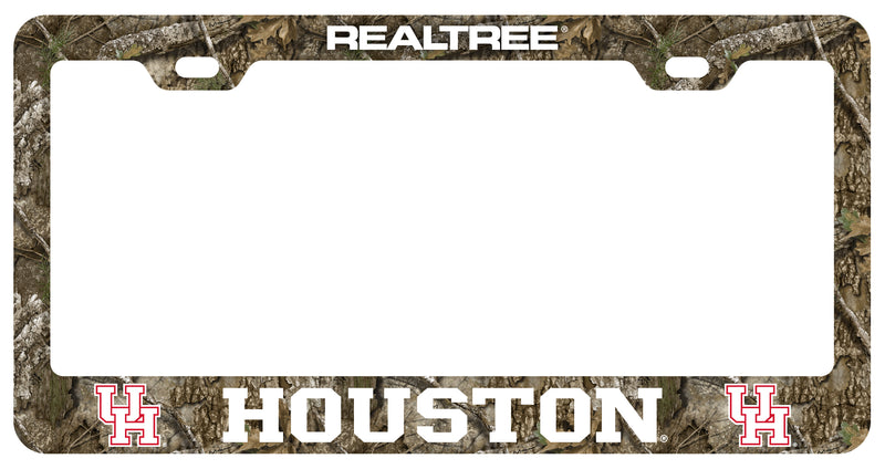University of Houston Officially Licensed Realtree Camo License Plate Frame