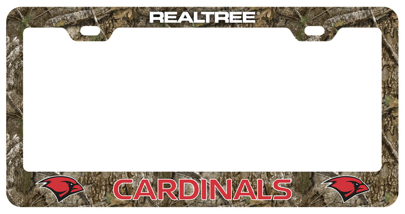 Incarnate Word Cardinals Officially Licensed Realtree Camo License Plate Frame