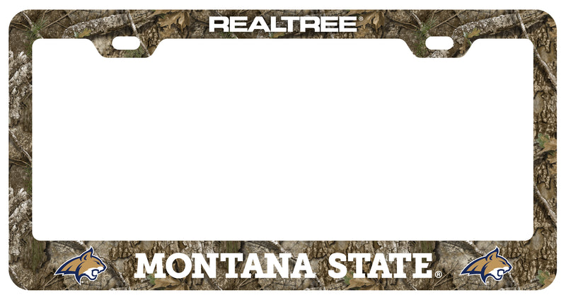 Montana State Bobcats Officially Licensed Realtree Camo License Plate Frame
