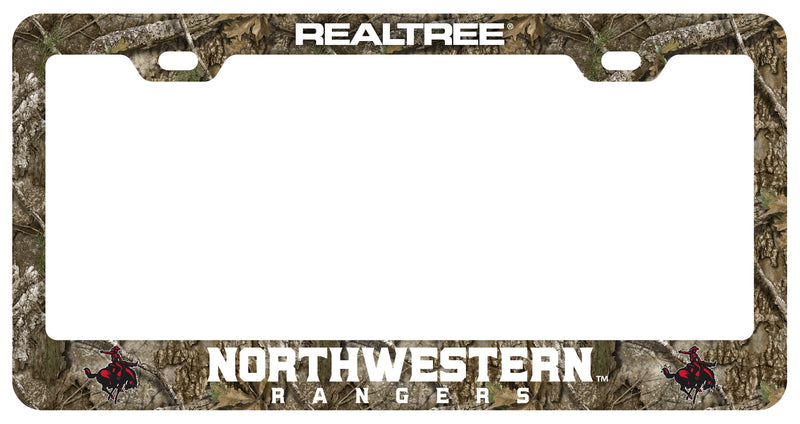 Northwestern Oklahoma State University Officially Licensed Realtree Camo License Plate Frame