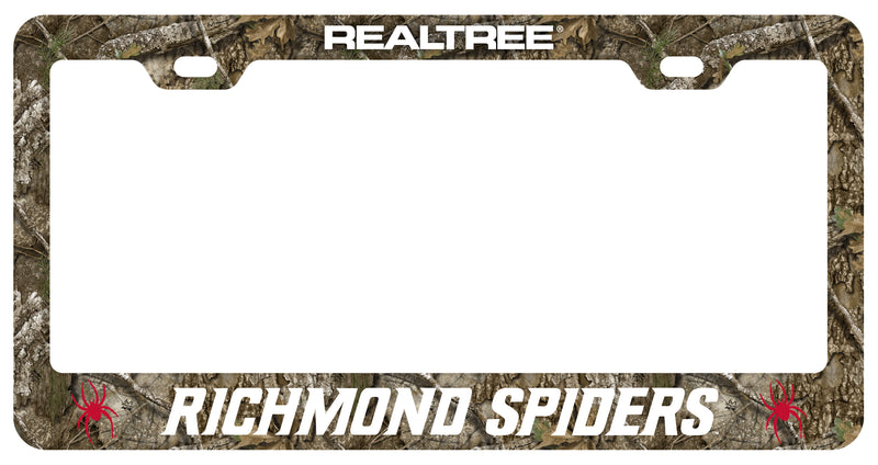 Richmond Spiders Officially Licensed Realtree Camo License Plate Frame