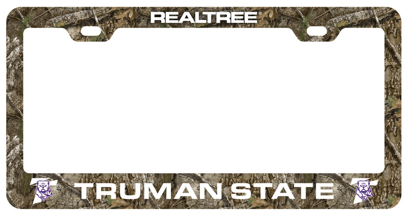 Truman State University Officially Licensed Realtree Camo License Plate Frame