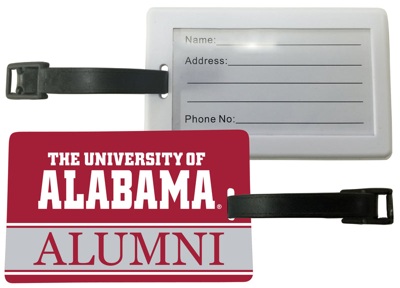 Alabama Crimson Tide Luggage Tag Alumni Design Officially Licensed Single