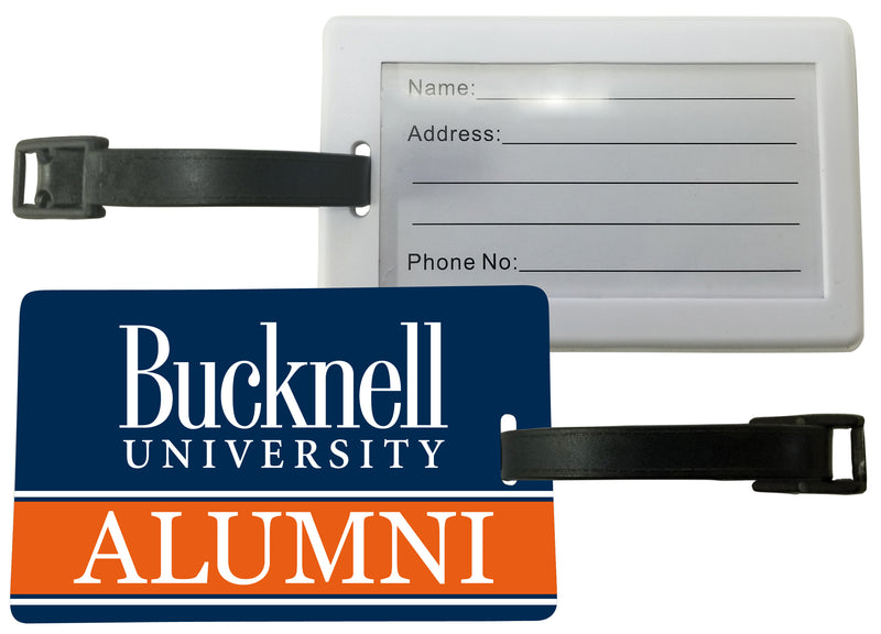 Bucknell University Bison Luggage Tag Alumni Design Officially Licensed