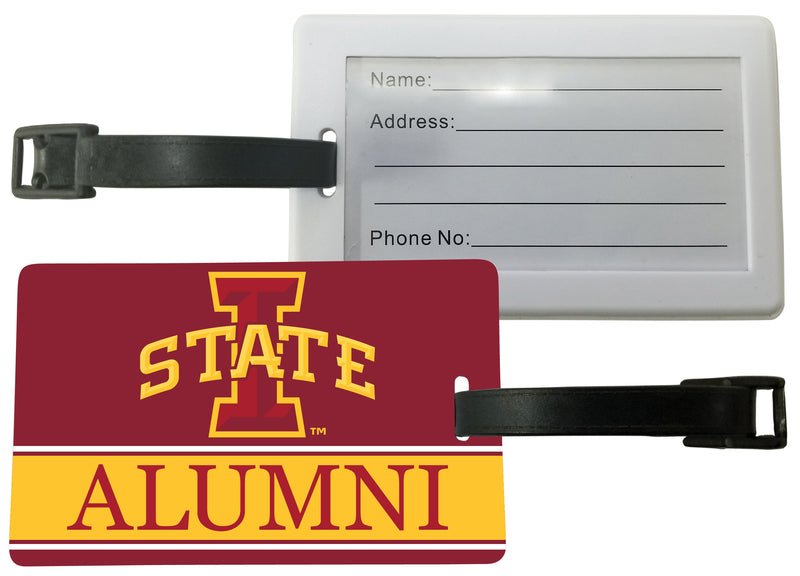 Iowa State Cyclones Luggage Tag Alumni Design Officially Licensed Single