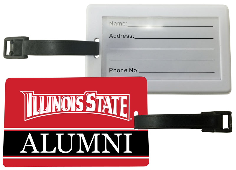 Illinois State Redbirds Luggage Tag Alumni Design Officially Licensed Single