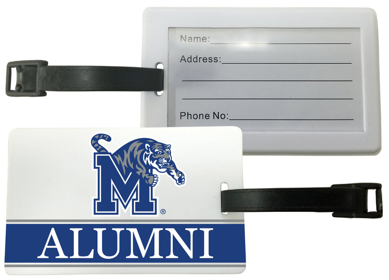 Memphis Tigers Luggage Tag Alumni Design Officially Licensed Single